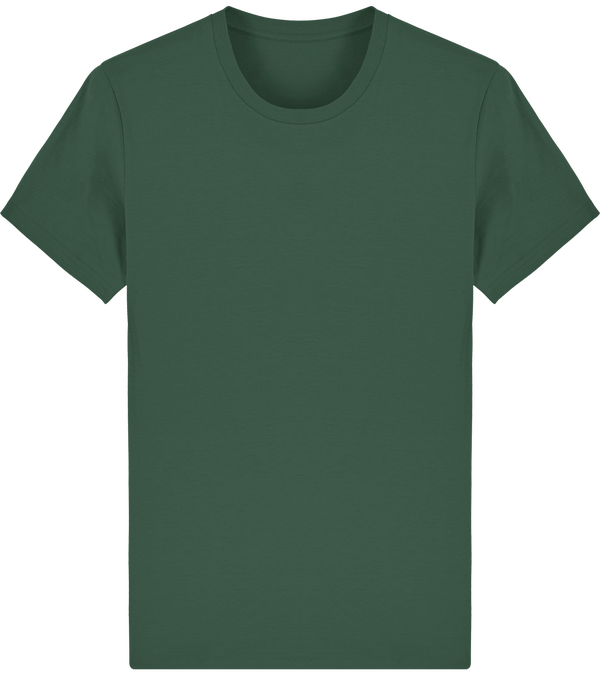 Tee shirt bio stanley creator face Bottle Green