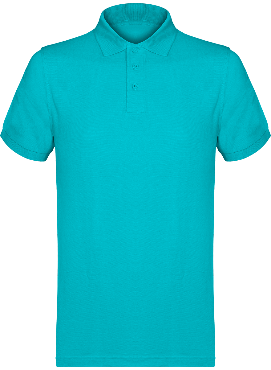 Polo Maille Piquée TT Real Turquoise