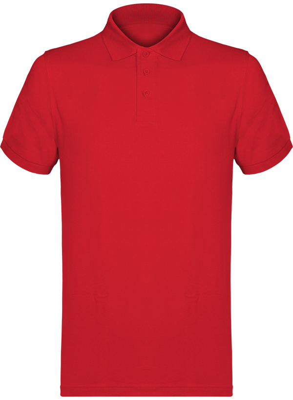 Piqué Knit Polo TT Red