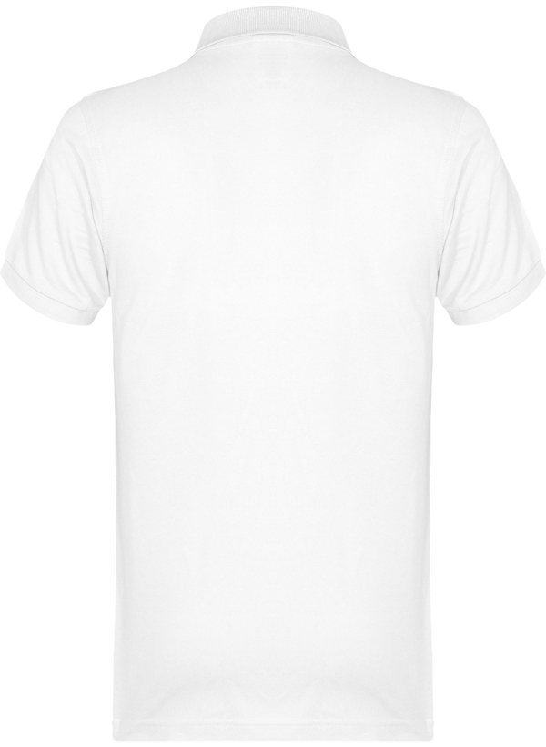 Polo homme 180g dos TT White