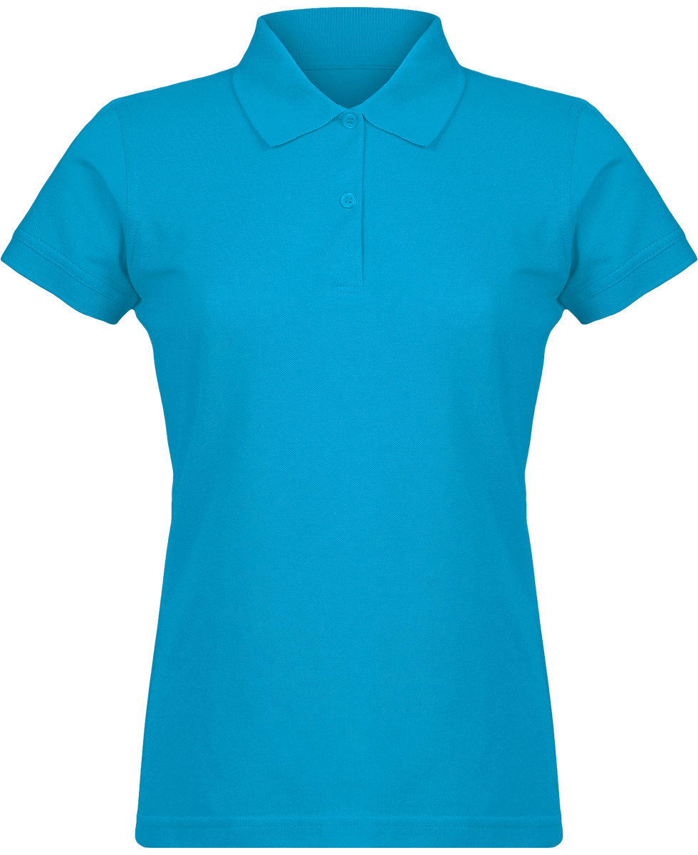Pique Mesh Polo Shirt For Women Atoll