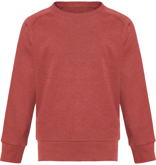 Sweat col rond enfant stanley mini scouts face Heather Cranberry