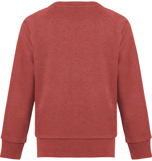 Sweat col rond enfant stanley mini scouts dos Heather Cranberry