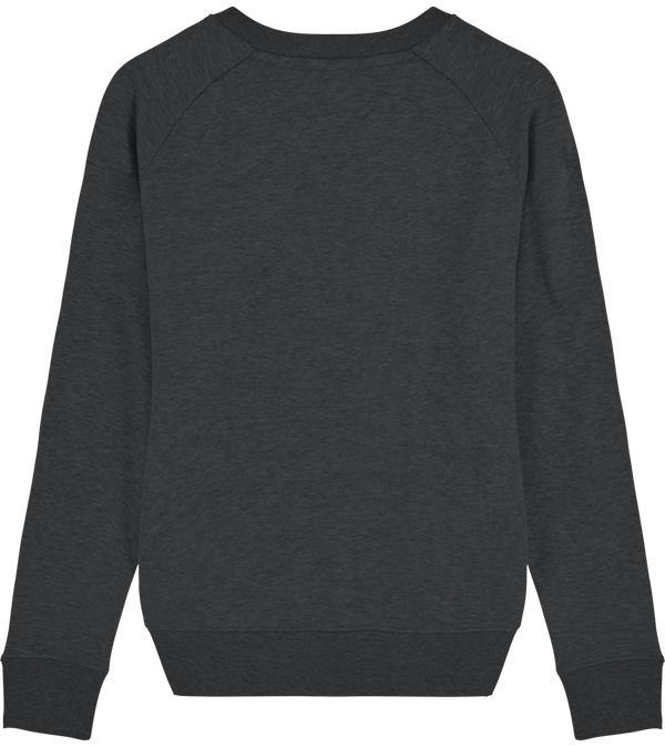 Sweat shirt femme col rond stella tripster dos Dark Heather Grey