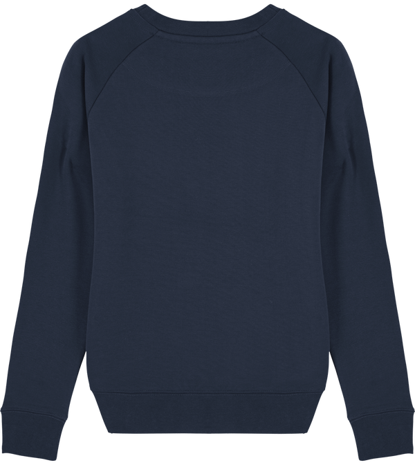 Sweat shirt femme col rond stella tripster dos French Navy