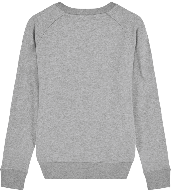 Sweat shirt femme col rond stella tripster dos Heather Grey