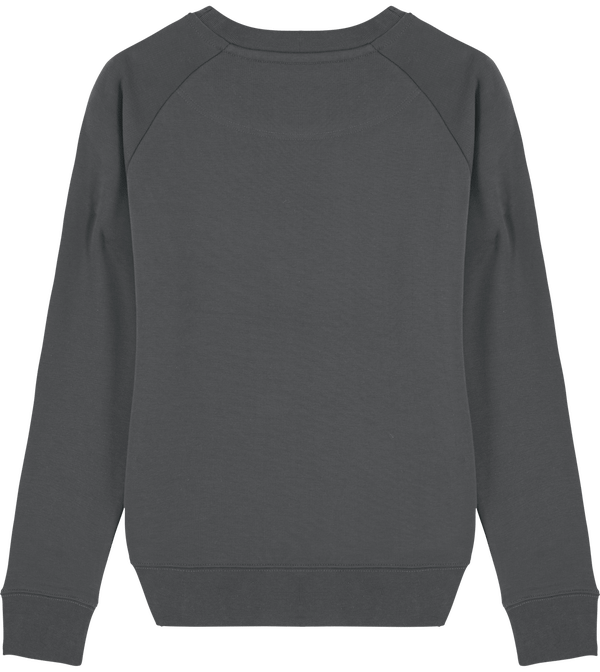 Sweat shirt femme col rond stella tripster dos Anthracite