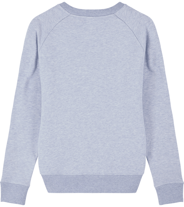 Sweat shirt femme col rond stella tripster dos Light Heather Lilac