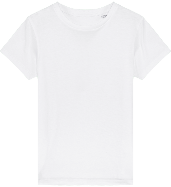 Tee shirt enfant bio stanley mini creator face White