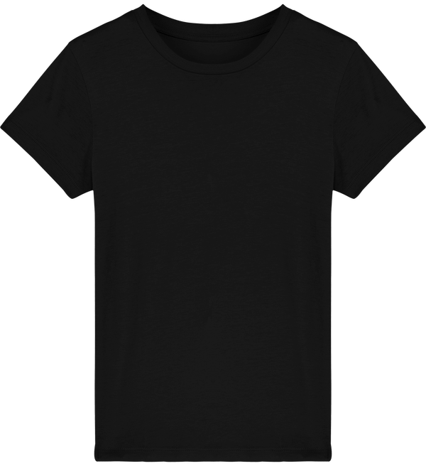 Tee shirt enfant bio stanley mini creator face Black