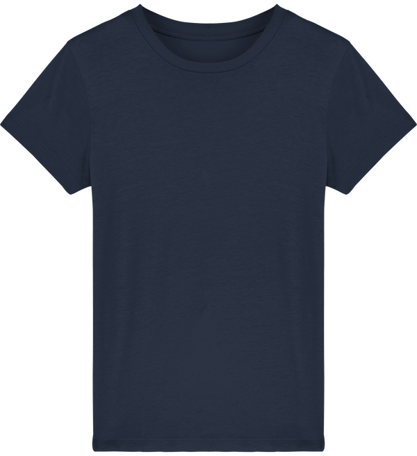 Tee shirt enfant bio stanley mini creator face French Navy