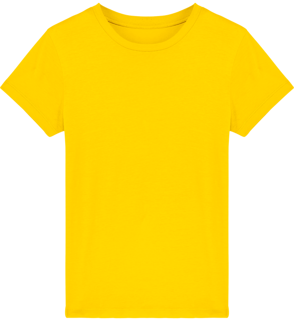 Tee shirt enfant bio stanley mini creator face Golden Yellow