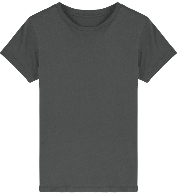 Tee shirt enfant bio stanley mini creator face Anthracite