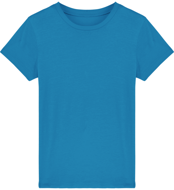Tee shirt enfant bio stanley mini creator face Azur
