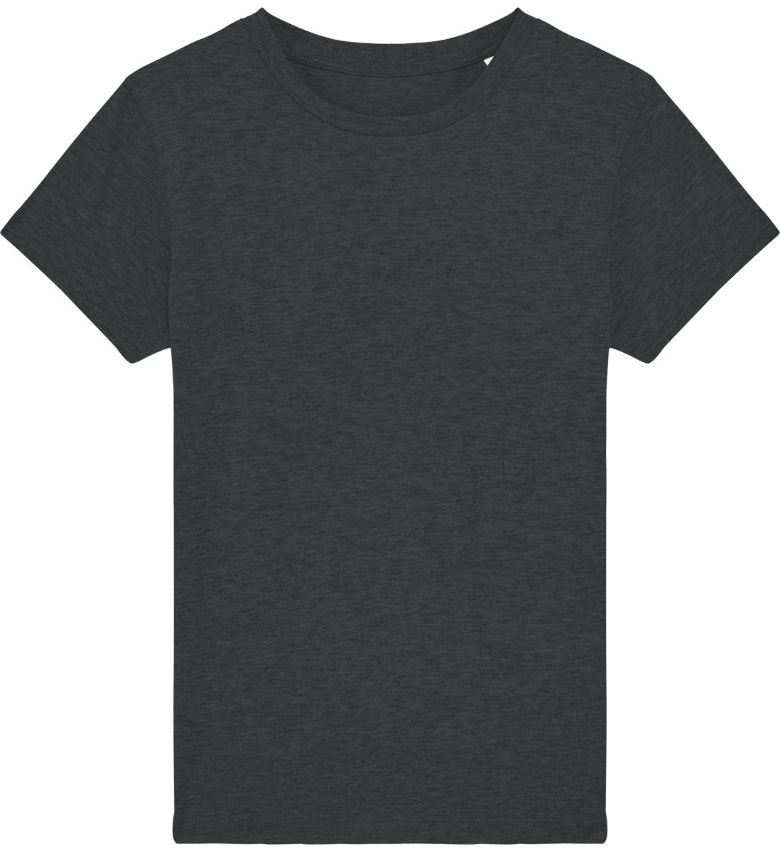 Tee shirt enfant bio stanley mini creator face Dark Heather Grey