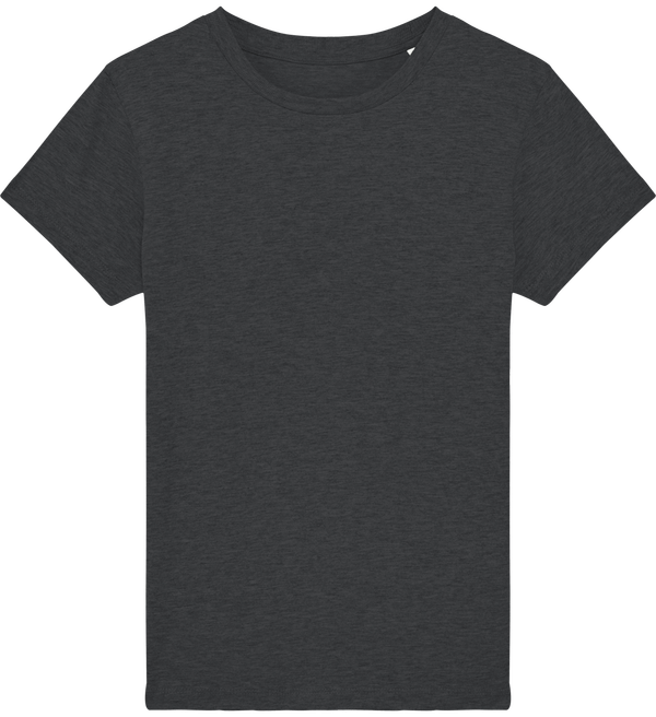 Tee shirt enfant bio stanley mini creator face Dark Heather Grey