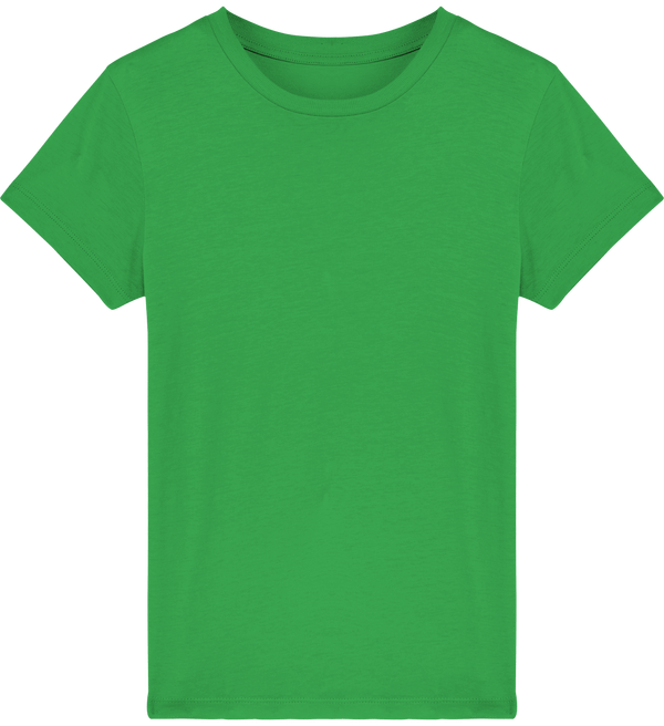 Tee shirt enfant bio stanley mini creator face Fresh Green