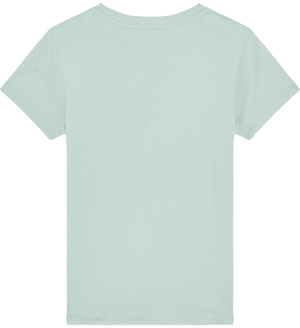 Tee shirt enfant bio stanley mini creator dos Caribbean Blue