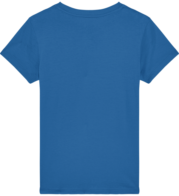 Tee shirt enfant bio stanley mini creator dos Royal Blue