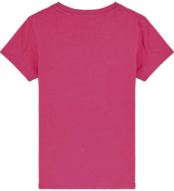 Tee shirt enfant bio stanley mini creator dos Raspberry