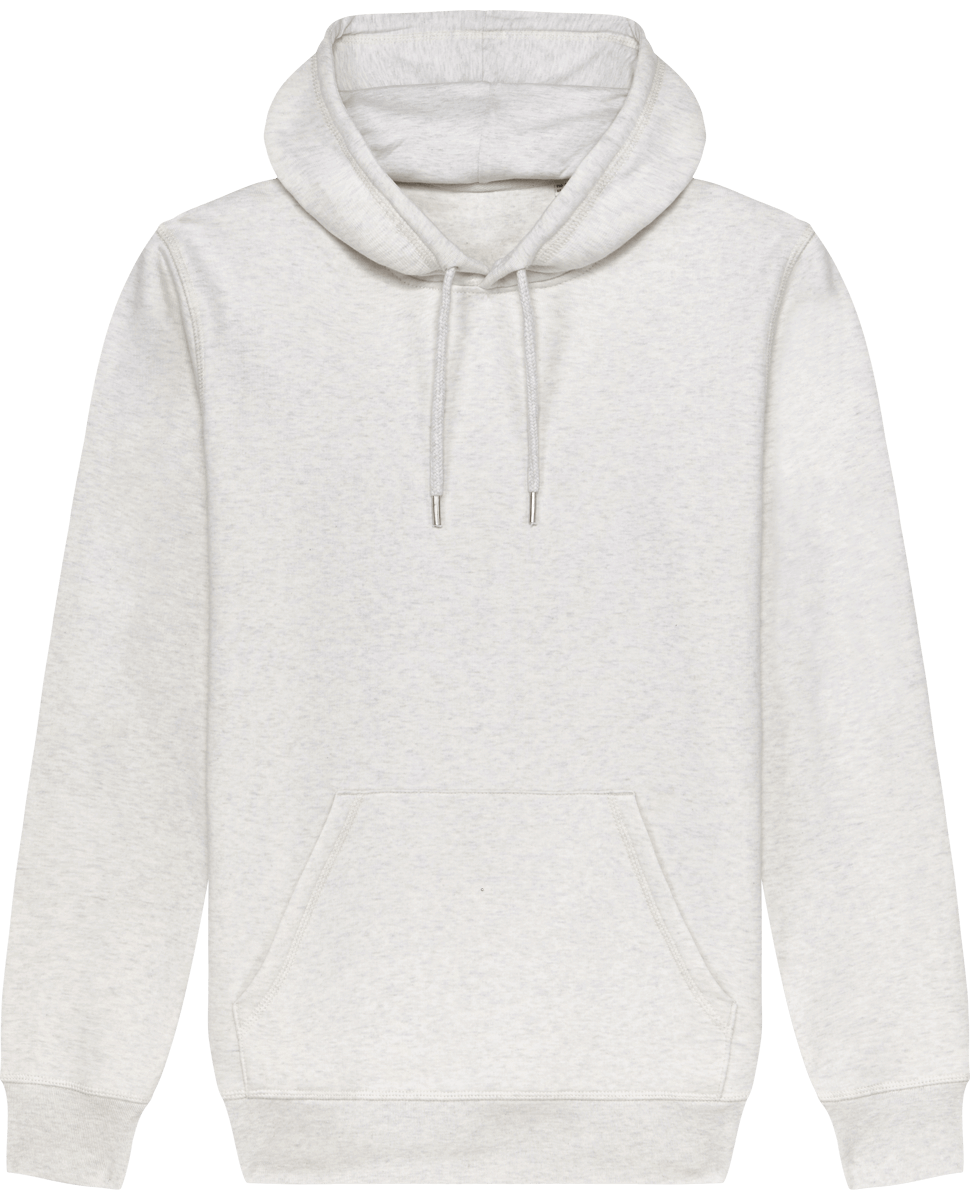 Sweat shirt a capuche 300gr unisexe stanley maker face Cream Heather Grey