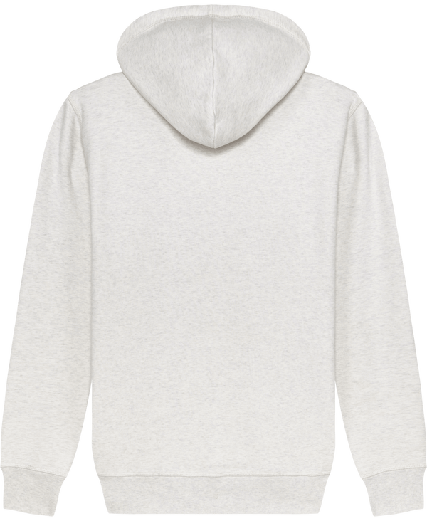 Sweat shirt a capuche 300gr unisexe stanley maker dos Cream Heather Grey