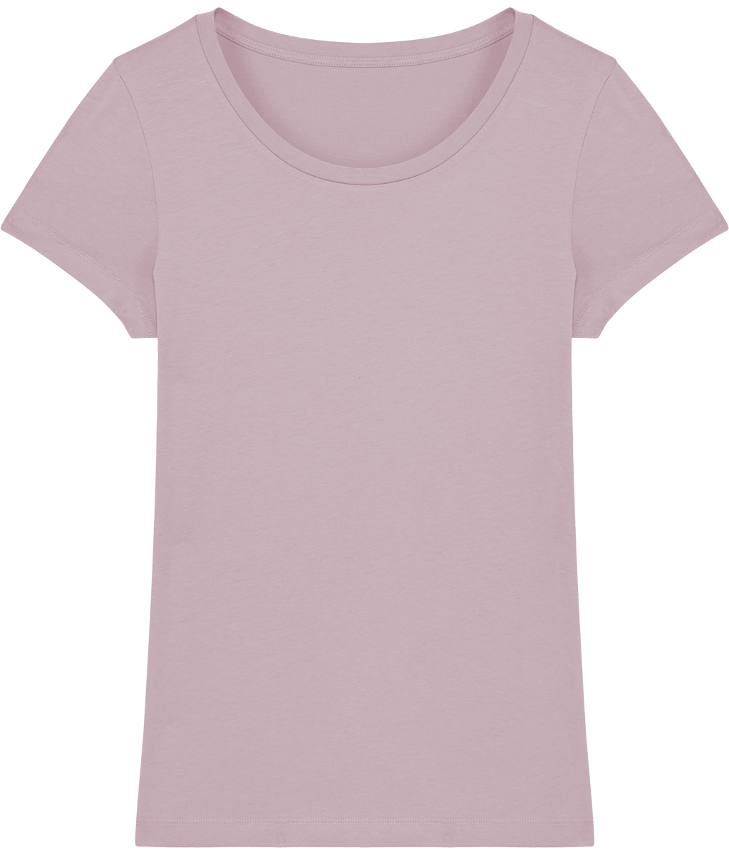 Tee shirt femme bio stella lover face Lilac Peak