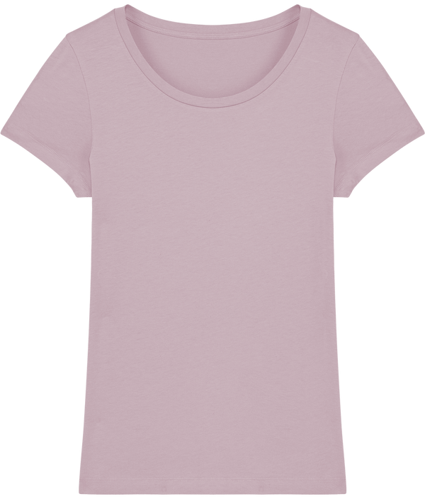 Tee shirt femme bio stella lover face Lilac Peak