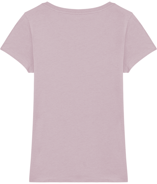 Tee shirt femme bio stella lover dos Lilac Peak