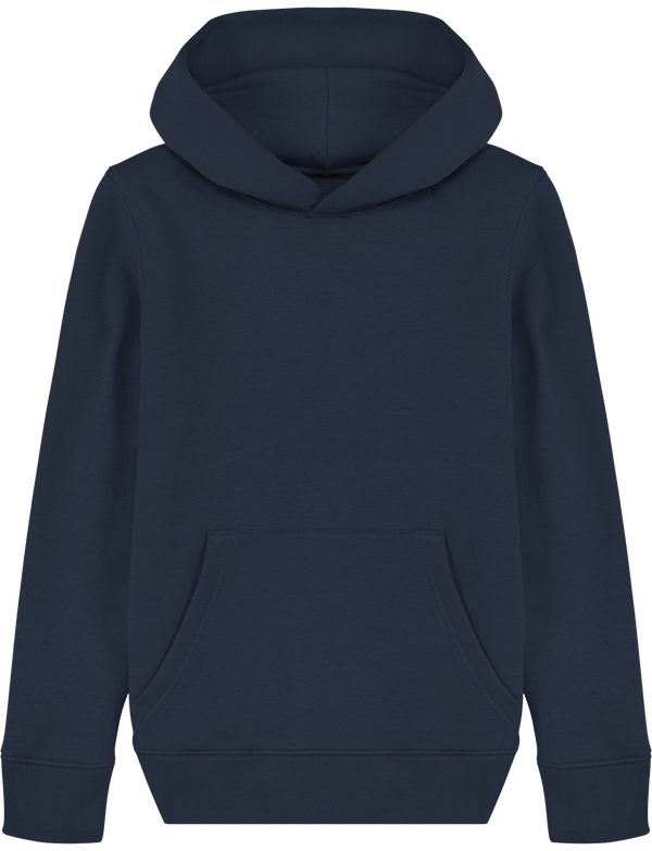 Sweat shirt hoodie enfant mini cruiser face French Navy