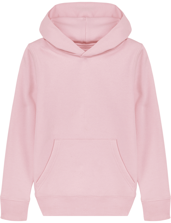 Sweat shirt hoodie enfant mini cruiser face Cotton Pink