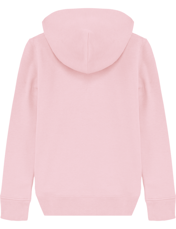 Sweat shirt hoodie enfant mini cruiser dos Cotton Pink