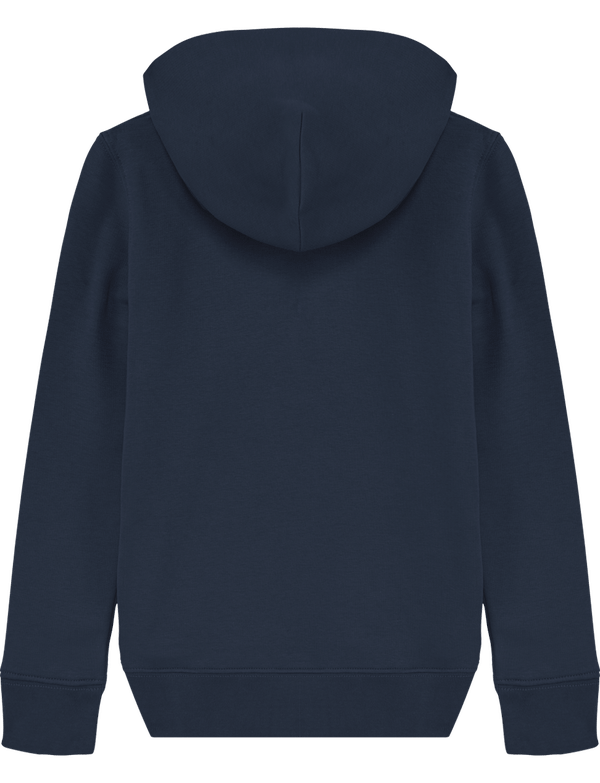 Sweat shirt hoodie enfant mini cruiser dos French Navy