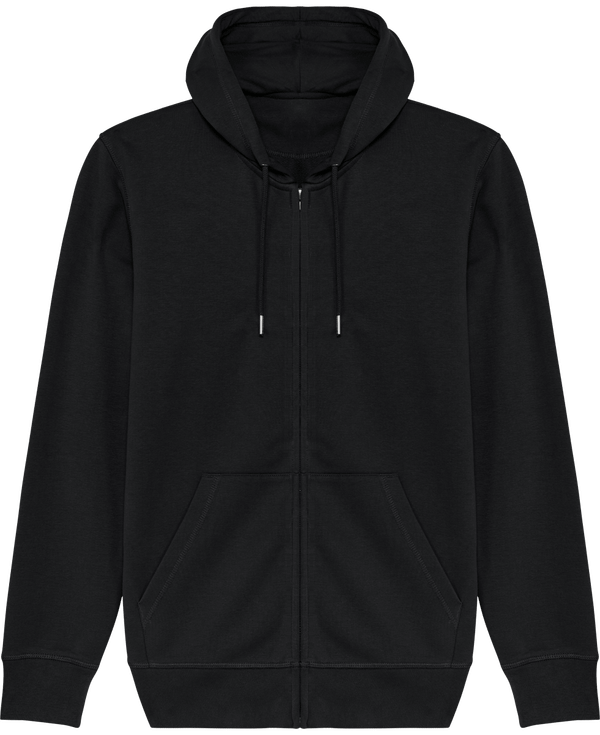 Sweat shirt zippe unisexe stanley connector face Black