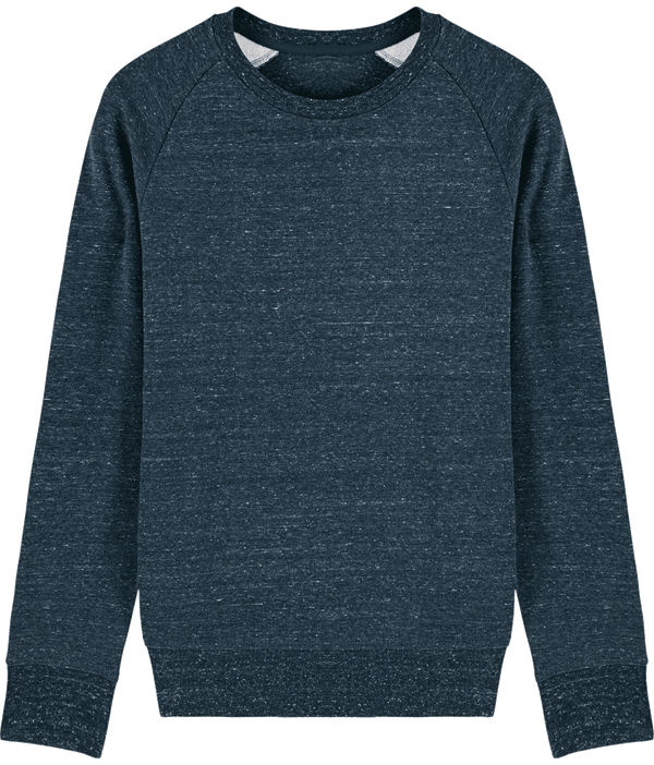 Sweat shirt col rond homme stanley stroller face Dark Heather Denim