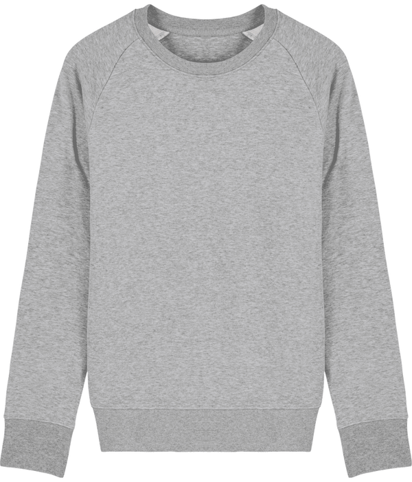 Sweat shirt col rond homme stanley stroller face Heather Grey