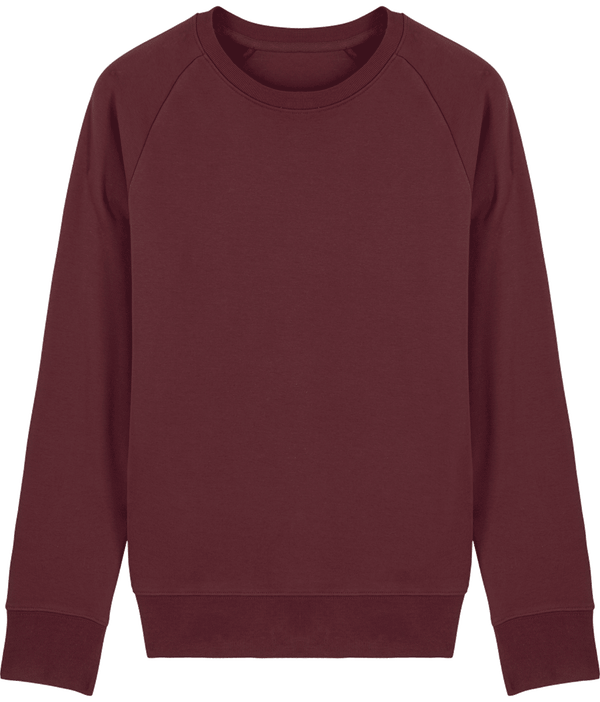 Sweat shirt col rond homme stanley stroller face Burgundy