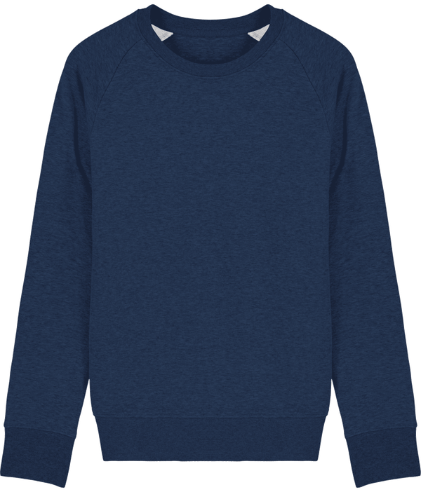 Sweat shirt col rond homme stanley stroller face Black Heather Blue