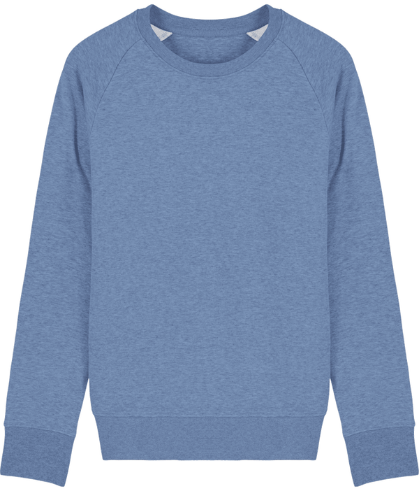 Sweat shirt col rond homme stanley stroller face Mid Heather Blue
