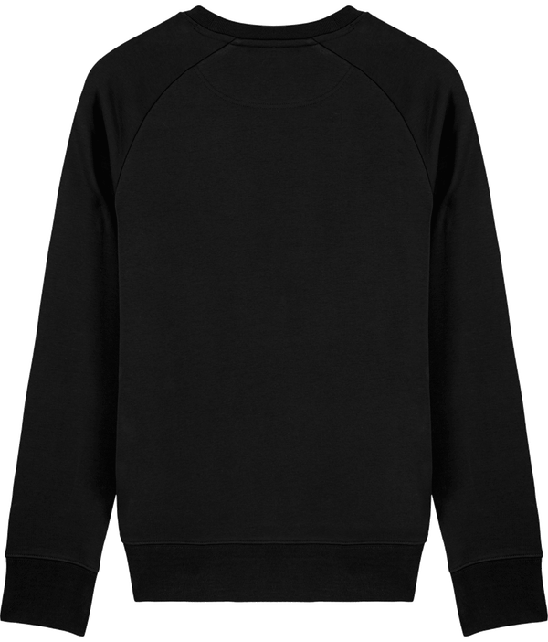 Sweat shirt col rond homme stanley stroller dos Black