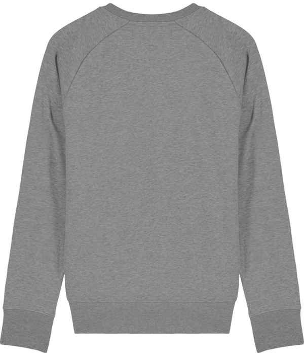 Sweat shirt col rond homme stanley stroller dos Mid Heather Grey