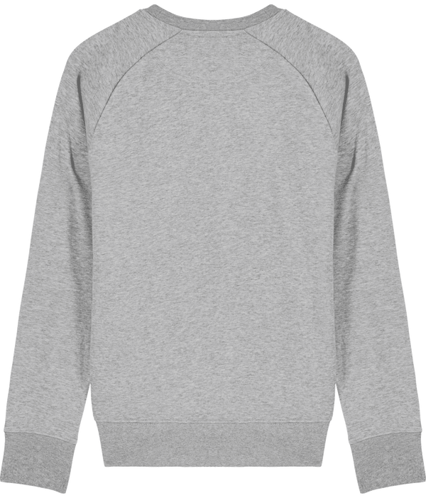 Sweat shirt col rond homme stanley stroller dos Heather Grey