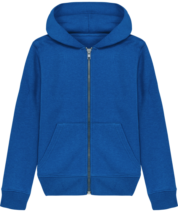 Sweat shirt zippe enfant stanley mini runner face Mid Heather Royal Blue