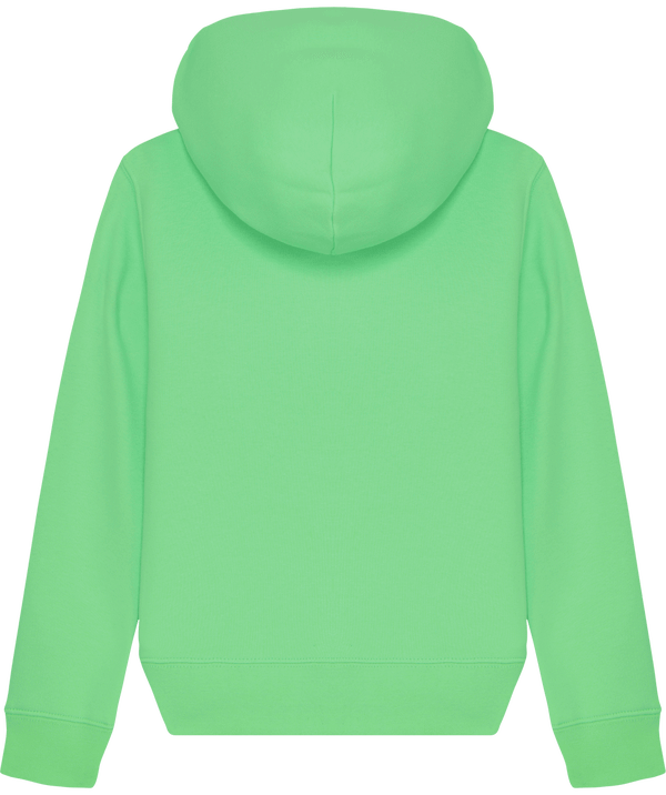 Sweat shirt zippe enfant stanley mini runner dos Chameleon Green