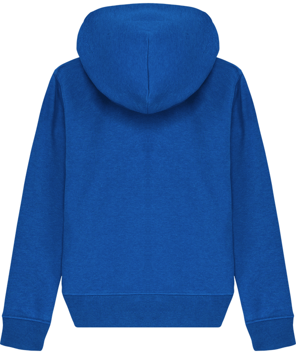 Sweat shirt zippe enfant stanley mini runner dos Mid Heather Royal Blue