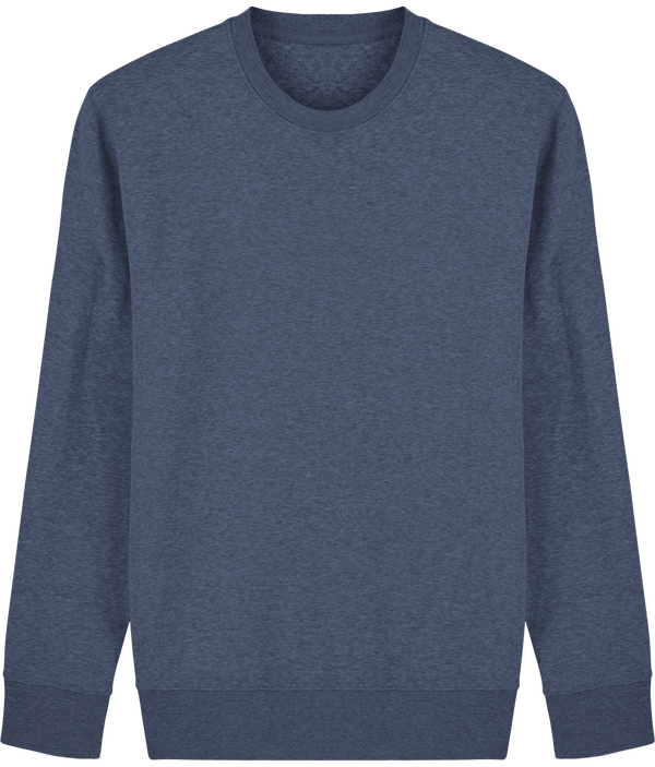 Sweat col rond unisexe 350gr stanley changer face Dark Heather Blue