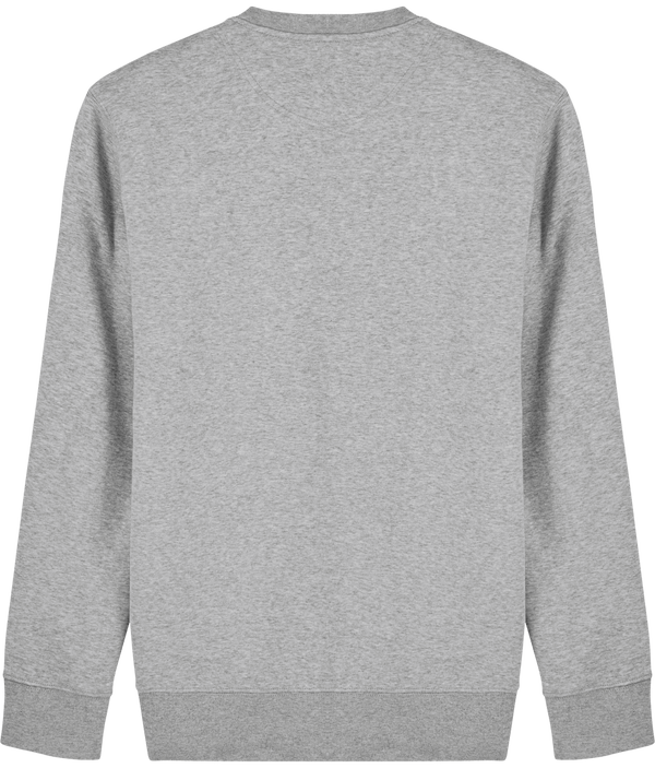 Sweat col rond unisexe 350gr stanley changer dos Heather Grey