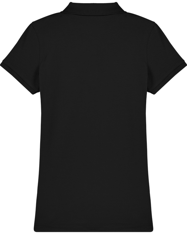 Polo femme bio stella devoter dos Black