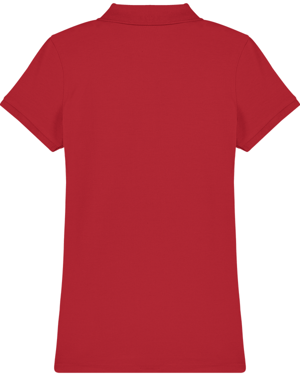 Polo femme bio stella devoter dos Red