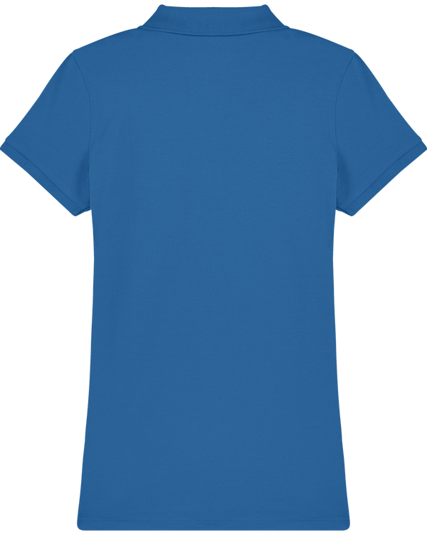 Polo femme bio stella devoter dos Royal Blue